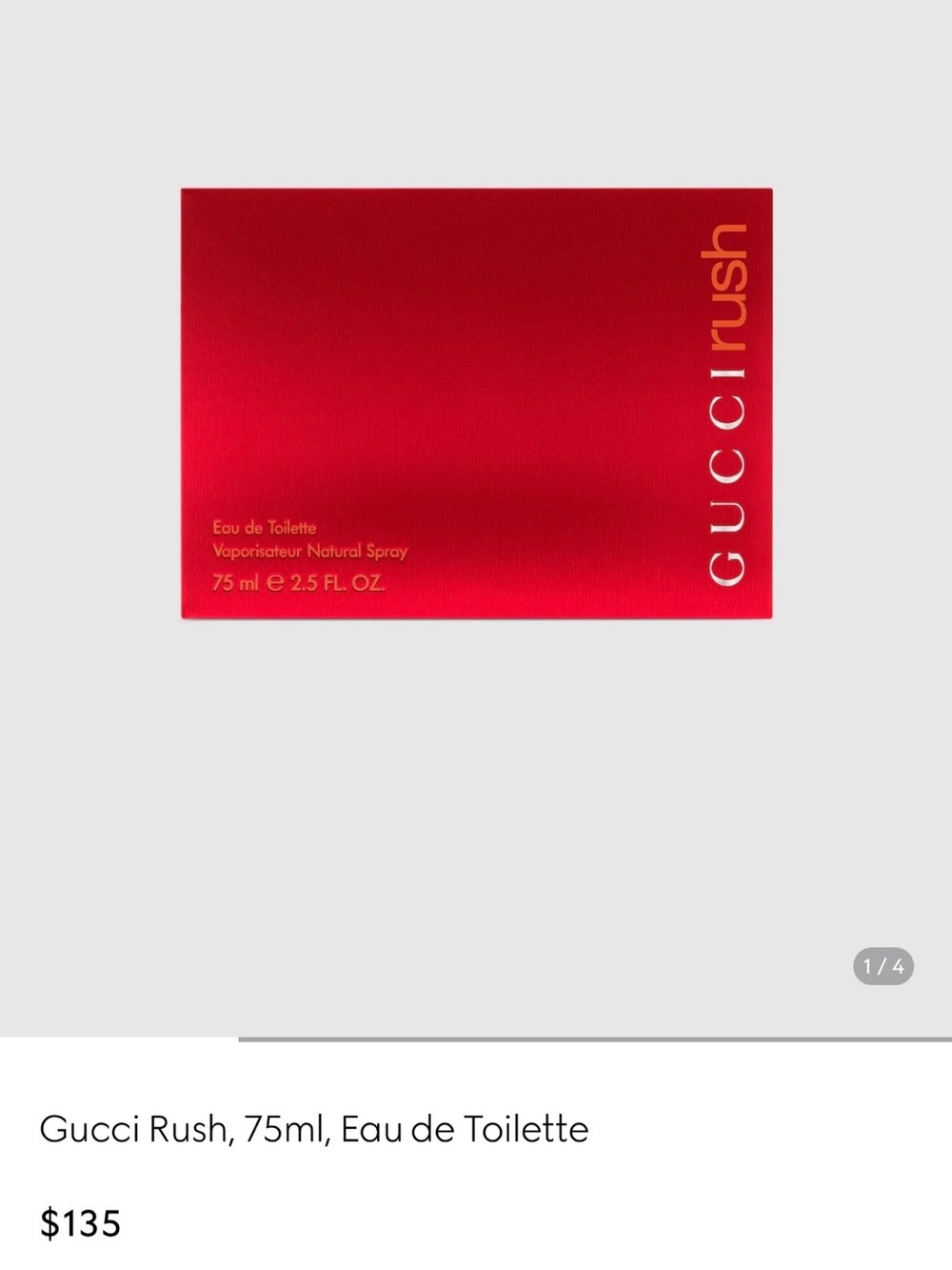 Gucci Rush 75ml